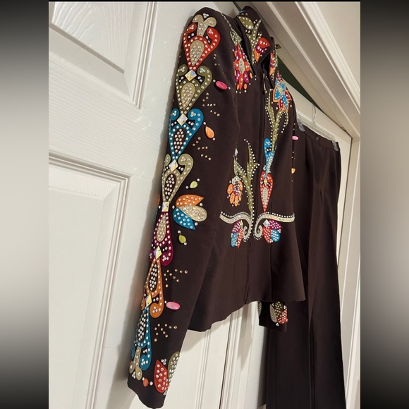 Dry Creek Designs Showmanship Western Pleasure ‎ Rail Jacket with pants… - Picture 4 of 10